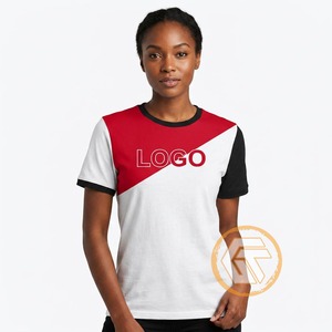 T-shirt décontracté personnalisé pour femmes Delta Sorority, coton jersey respirant de haute qualité, motif uni, manches courtes - Product Image 4