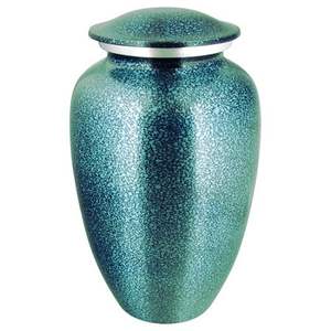 Urna de Aluminio con Acabado Cepillado para Cenizas Humanas, Tamaño Adulto - Urna Funeraria de Metal Satinado - Florero Conmemorativo con Superficie Mate para Funeral - Product Image 4