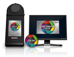 Nuevo Modelo de Analizador de Espectro LA-106, Medidor de Luz Portátil, Luces LED Japonesas para Cultivo de Plantas, OEM Personalizable, 350-800nm - Product Image 3