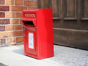 Boîte aux lettres murale verrouillable en acier inoxydable pour extérieur, grande boîte aux lettres en métal pour appartement, boîte à courrier pour porte - Product Image 2