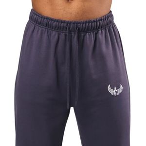 Pantalones Deportivos para Hombre, Color Morado, Corte Holgado, Felpa, para Entrenamiento, Gimnasio, Ropa Deportiva Premium - Product Image 6