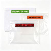 Enveloppe personnalisée pour liste de colisage, autocollante, étanche, pochette transparente pour documents, pour factures d'expédition et étiquettes de colis