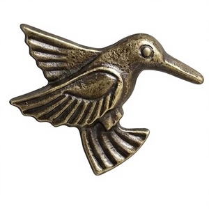 Poignée de meuble en fonte en forme de canard volant pour tiroir, armoire, commode, maison, bureau, salle de bain – Design moderne, durable et écologique - Product Image 3