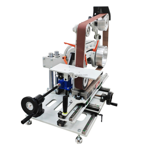 220V dual-chức năng vành đai Sander & phẳng Máy xay với Arc & lõm tính năng lõi thành phần động cơ - Product Image 5