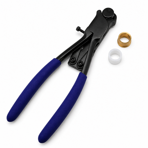 MANAN INSTRUMENTS Alicates de Acero Inoxidable para Doblar Anillos con Mangos Azules para Engastar Joyas, Forma Redonda - Product Image 6