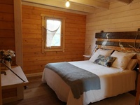 Chalet/chalet en bois de pin Angara, 2 chambres à coucher