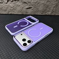 Coque de téléphone anti-rayures en TPU PC avec protection d'appareil photo intégrale mate translucide et chargement magnétique pour iPhone 18 Pro 18 Pro Max