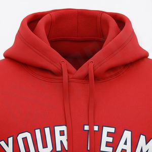 Cotton Blend <b>Zip</b> <b>Hoodies</b> <b>Men</b> Women Youth Full <b>Zip</b> Front Custom Team Logo Knitted Pattern Print OEM Production Casual Sportswear - Product Image 4