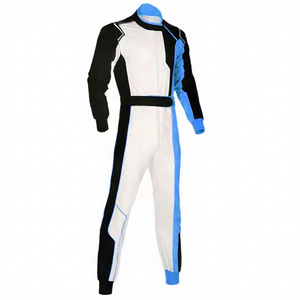 Combinaison de karting sur mesure avec revêtement de surface lisse pour minimiser la résistance au vent et optimiser les performances de course à grande vitesse - Product Image 5