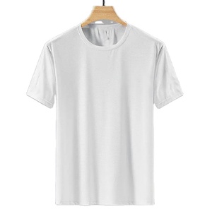 Camiseta Exclusiva para Hombre, Color Sólido, Precio Económico, 100% Algodón, Jersey Sencillo, 180 GSM, Alta Calidad, Personalizable en la Parte Delantera - Product Image 3