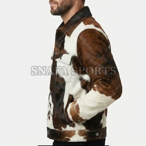 Latest Arrival Winter Wear <b>Men</b> Cowhide <b>Leather</b> <b>Jackets</b> Wholesale Price Top Design Cow hide <b>Leather</b> <b>Jackets</b> For <b>Men</b> - Product Image 4