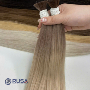 Vietnamese Human Hair Bulk <b>for</b> <b>Braiding</b> and Keratin <b>Extensions</b> Double Drawn Straight Wavy Curly Wholesale Supplier - Product Image 3