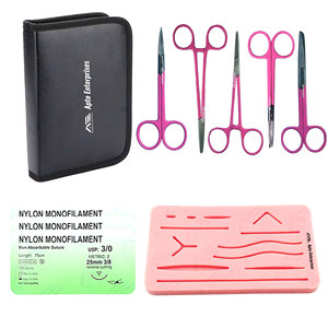 Medical Equipments Surgical Suture Practice <b>Kit</b> For Medical Students Suture Pad Training Instruments Medic Instruments - Product Image 1