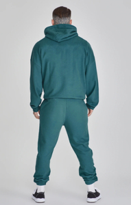 Ensemble de survêtement unisexe streetwear, pantalon de jogging, sweat à capuche oversize, coton, impression personnalisée, broderie, survêtement pour homme - Product Image 2