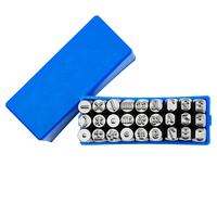 WIGA NS-27 Sellos de Punzonado Numéricos de 2.5mm para Grabado en Cuero y Marcado en Metal