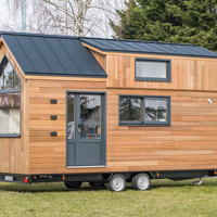 Mini-maison préfabriquée, cabane, caravane de voyage, maison mobile modulaire sur roues, LIVRAISON GRATUITE À TOUTES LES RÉGIONS