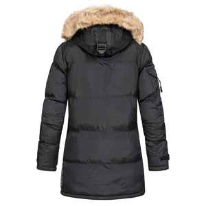 Parkas d'hiver pour femmes, manteaux décontractés à col, parkas longs en coton respirant, vestes pour femmes, vente chaude - Product Image 2