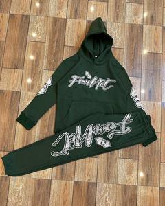 Premium Street Style Men Sweatsuit Set Embroidery Hoodie And <b>Pants</b> Bulk Manufacturer - Product Image 6