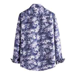 Camisa de franela para hombre con forro polar cálido esencial para el invierno, resistente para exteriores, con estampado por sublimación. - Product Image 2