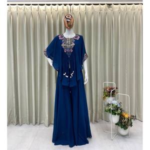 Conjunto de Fiesta Elegante para Mujer, Blusa y Pantalones Palazzo - Product Image 6