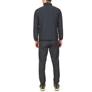 Chándal Deportivo Negro de Secado Rápido para Hombre, con Cierre Completo, Cuello Alto, Corte Regular, con Bolsillos Laterales, para Otoño 2026 - Product Image 2