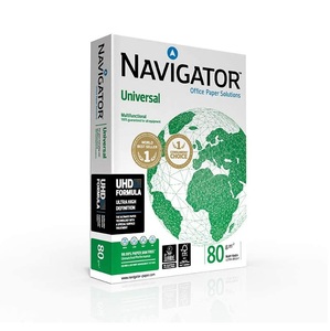 Navigator / <b>Paper</b> One/Chamex 80 GSM 500 sheet per ream 5 reams per box white <b>color</b> 100% brightness - Product Image 6