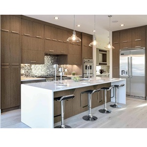 <b>Cupboard</b> Villa Remodel Units Pantry Custom CANA Eco-Friendly 3-Year Factory Direct <b>Sale</b> Modern Slab Style Kitchen Cabinet - Product Image 2