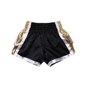 High-Performance Men's Boxing MMA <b>Grappling</b> Muay Thai <b>Shorts</b> Breathable 220g Polyester Customized Printing Fight Gel Boxing - Product Image 1