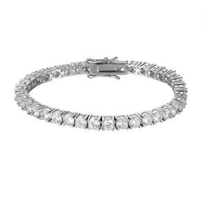 Excellent Quality Luxury Handmade Diamond <b>Bracelet</b> with Brilliant Sparkle for Wedding Jewelry <b>Sets</b> Available At Best Price - Product Image 2
