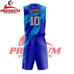 Uniforme de basket-ball imprimé classique, tissu doux et respirant, léger, anti-humidité, antibactérien, coupe confortable pour tous les jours - Product Image 4