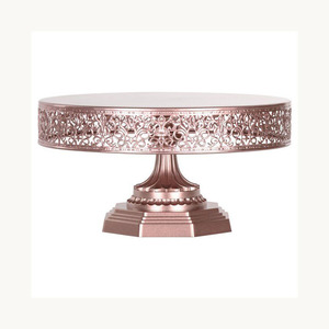 Elegant Metal Dessert Serving Stand Stylish New Design Customized Cake Display Stand New Arrival Decoration - Product Image 2