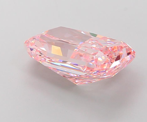 Diamante Cultivado en Laboratorio con Certificación IGI, Corte Radiante de 4.12 CT, Color Rosa Intenso Fantasía, Claridad VS1, CVD 675557411, Joyería ROYAL GEMS - Product Image 2