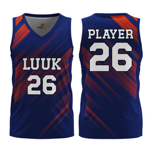 Camiseta de Baloncesto sin Mangas con Cuello en V Personalizada al por Mayor, Uniforme Deportivo Sublimado de Secado Rápido, Suministro Directo de Fábrica OEM - Product Image 1