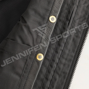 Chaleco de Cuero Vacuno Genuino para Motociclistas, Estilo Occidental, Alta Calidad, Hecho a Medida, Nuevo Estilo 2026, Chalecos Personalizados - Product Image 5