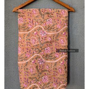 Tissu artisanal indien traditionnel imprimé au bloc, 100 % coton : tissu de couture écologique à teinture naturelle pour la décoration intérieure - Product Image 6