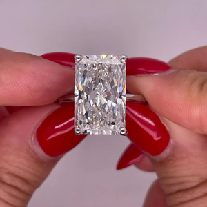 Anillo de Compromiso con Diamante Cultivado en Laboratorio de 10 Quilates para Mujer, Oro de 14K, Joyería Nupcial de Lujo, Regalo - Product Image 4