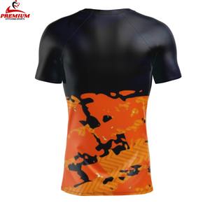 Rashguard pour homme à séchage rapide imprimé par sublimation avec logo personnalisé, Rashguard d'entraînement NO GI Grappling, Rashguard de fitness pour homme - Product Image 6