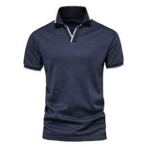 Fresh Drop Men's Plain Polo Shirt Premium Cotton Material Short Sleeve <b>Classic</b> Casual Fashion For Daily Wear - Product Image 5