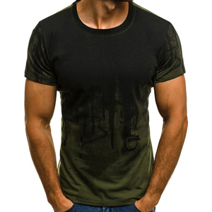 เสื้อยืดออกกำลังกายสไตล์วินเทจสำหรับผู้ชาย ลวดลายกรดย้อม สตรีทแวร์ เสื้อฟิตเนส รับทำโลโก้ ผ้าคอตตอนหนา ผู้ผลิตเสื้อผ้าออกกำลังกาย - Product Image 6