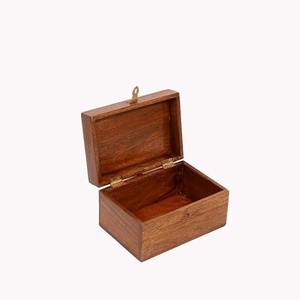 Caja de Almacenamiento de Madera Hecha a Mano de Primera Calidad, Artesanía Decorativa de Madera, Decoración Rústica para el Hogar, Caja de Regalo de Madera - Product Image 6