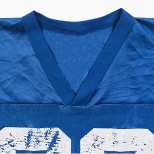 Uniformes de fútbol americano personalizados Sublimación Azul Fútbol Jerseys Tackle Twill Fútbol Jersey Precio bajo - Product Image 3