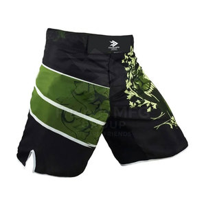 Services OEM, prix raisonnable, design personnalisé, séchage rapide, durable, faible MOQ, shorts MMA pour hommes, dernier style, polyester/nylon - Product Image 4