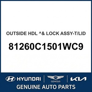 Serrures et quincaillerie de porte extérieures neuves Sonata 81260C1501WC9 - Product Image 1
