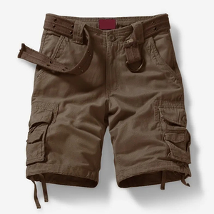 Nuevo diseño, pantalones cortos cargo para hombre hechos a medida, transpirables, de secado rápido, suaves, de alta calidad, pantalones cortos cargo para hombre de primera calidad. - Product Image 3
