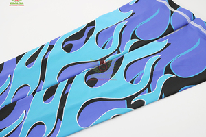 Manchons de compression anti-UV pour le cyclisme, en polyester et élasthanne de haute qualité, protection UV, pour hommes - Product Image 5