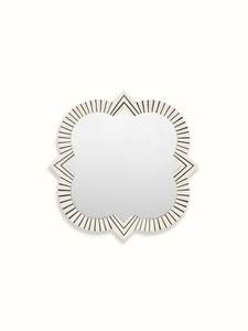 Large Decorative Bone Inlay <b>Mirror</b> <b>Frame</b> Luxury Wall Mounted <b>Mirror</b> For Hotel Bedroom And Living Spaces - Product Image 1