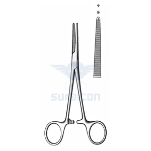 Pinza Arterial Crile Delicada de 14 cm / 5-1/2 Pulgadas con Dientes 1:2, Recta, Hemostática, Quirúrgica, de Acero Inoxidable Premium - Product Image 1