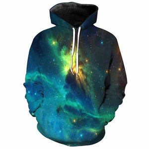 Sweat à capuche à manches longues pour homme avec impression personnalisée – Sweats à capuche respirants imprimés par sublimation numérique intégrale pour streetwear - Product Image 3