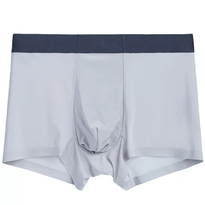 Mens Long Leg <b>Boxer</b> Shorts Anti Chafing Soft Breathable Stretch Underwear Moisture Wicking Daily Comfort <b>Custom</b> Logo OEM - Product Image 1