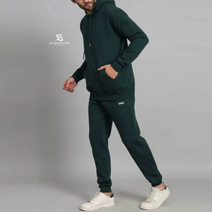 Men's Solid <b>Nylon</b> Windbreaker Tracksuit Two Piece Long Sleeve Half Zip Jacket <b>Jogger</b> Set Design Your Own Custom Windbreaker Zip - Product Image 4